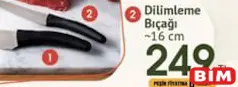 PİRGE DİLİMLEME BIÇAĞI 16 CM